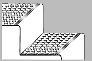 REMP Stepway. Ступени из каучука. Каучуковые покрытия для лестничных маршей и ступеней. 