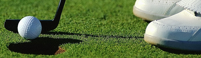 Jutagrass. Искусственная спортивная трава для гольфа.  